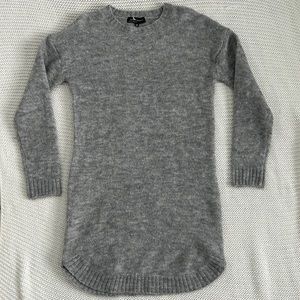 Grey long women sweater